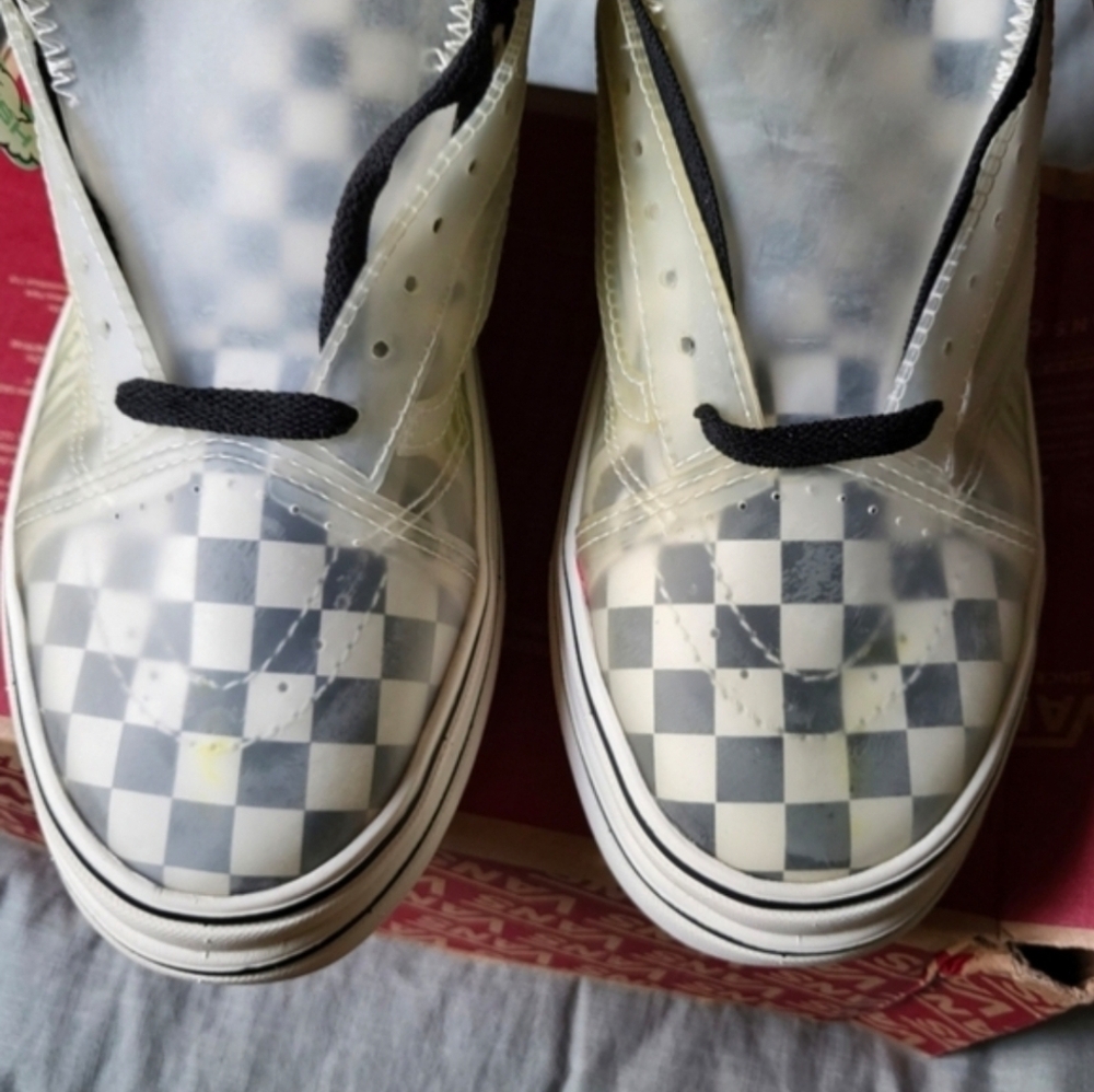 Vans Super Comfycush Sk8 Hi Platform Skool Women 9.5 Mixed Media 032026 - Picture 7 of 8